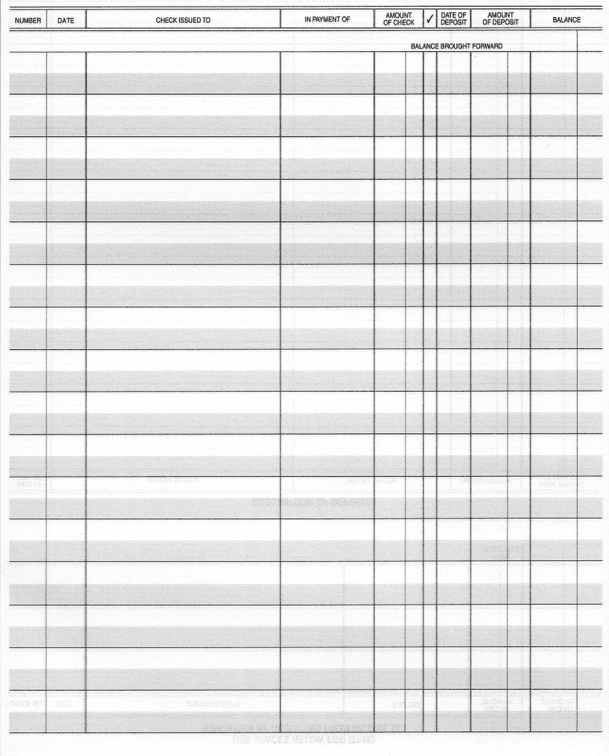 Check Registers C18888