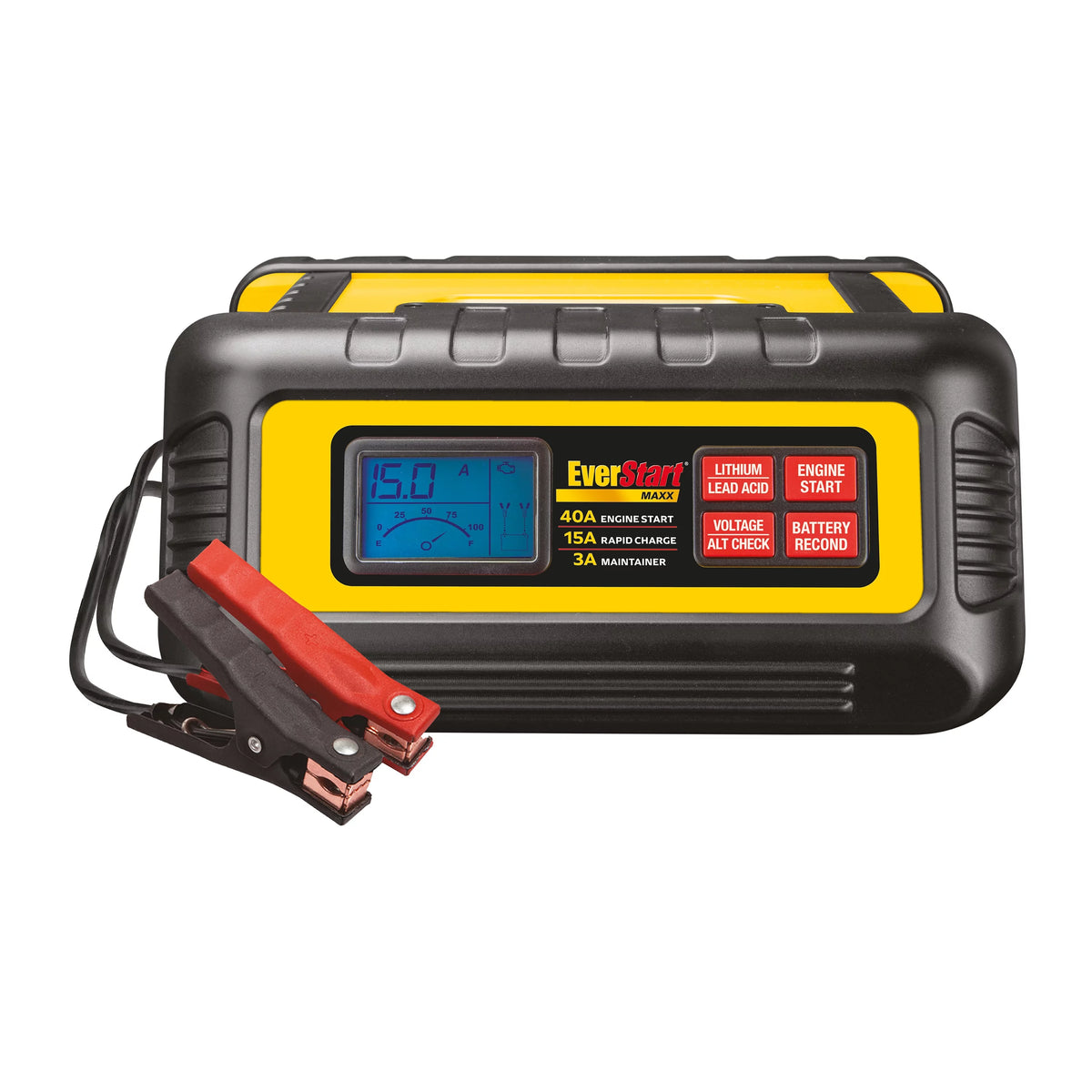 15 Amp Battery Charger and Maintainer with 40 Amp Engine Start I84603