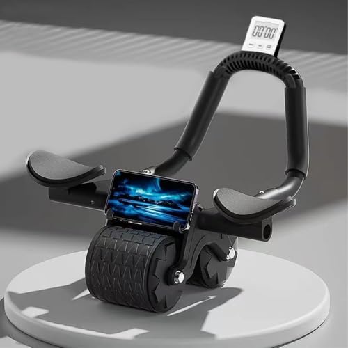Ab Roller Wheel with Knee Mat & Timer S181