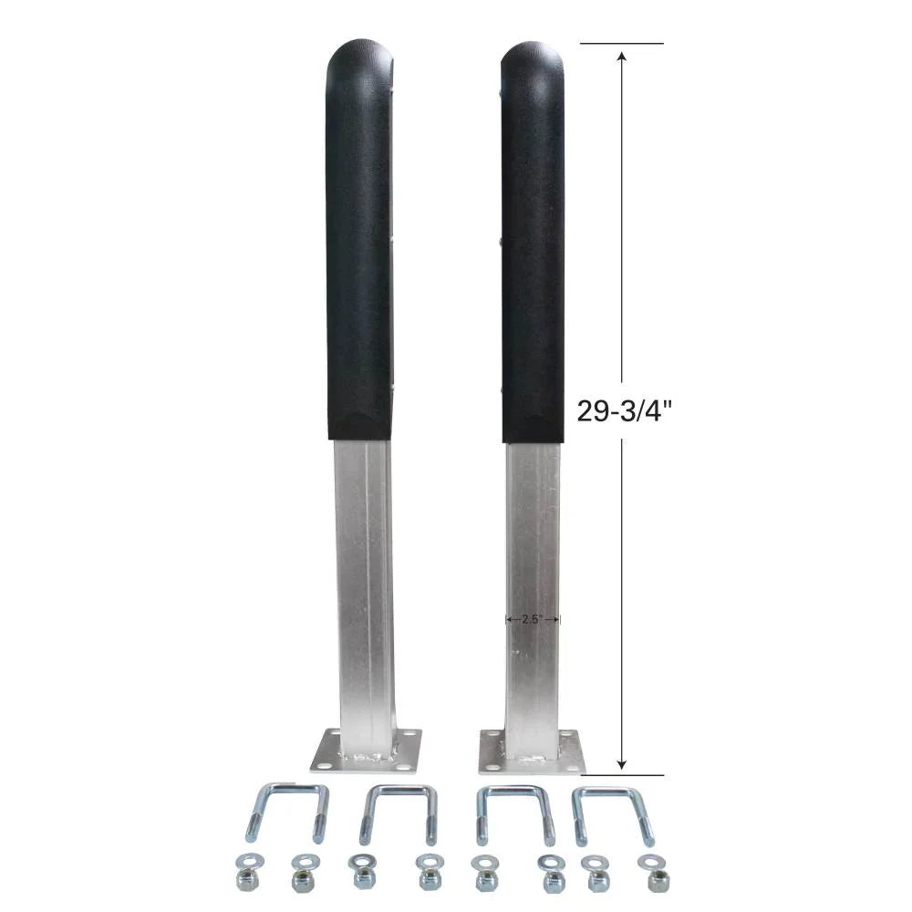 Heavy-Duty Pontoon Trailer Guide-Ons for 3" Trailer Frames, Includes 2 Guide-Ons Y1164