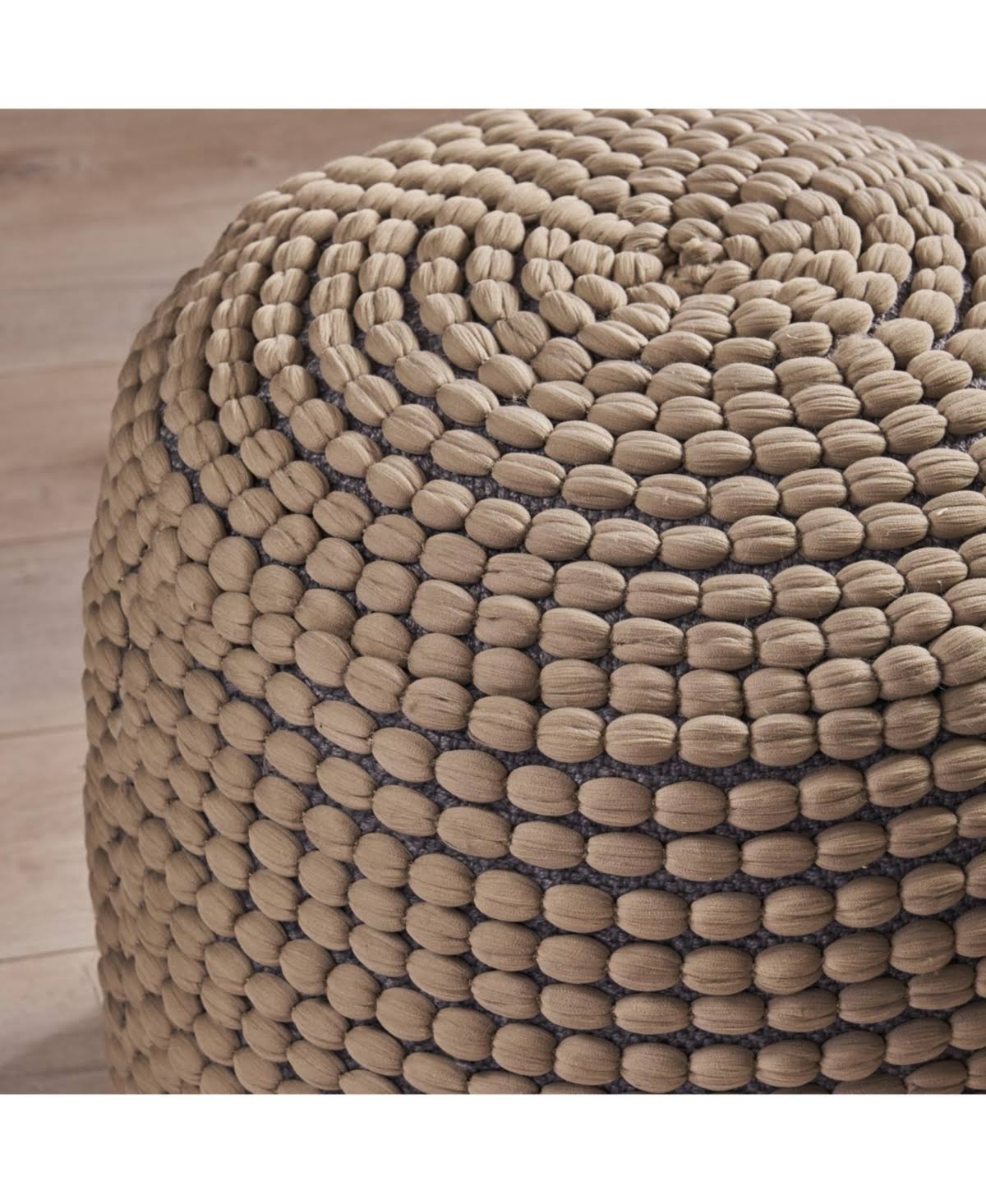 Green Pouf Z33427