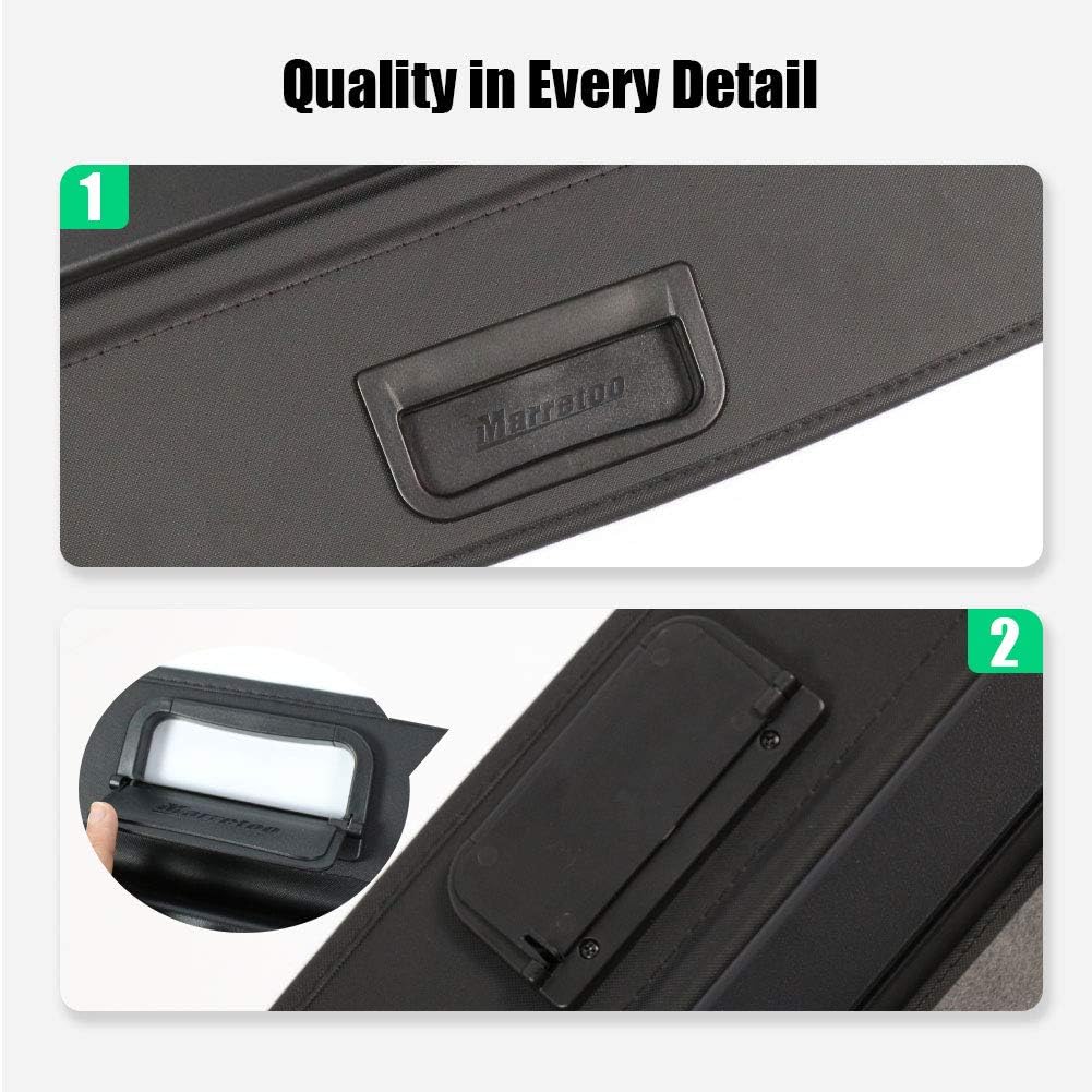 Black Retractable Cargo Cover I4641