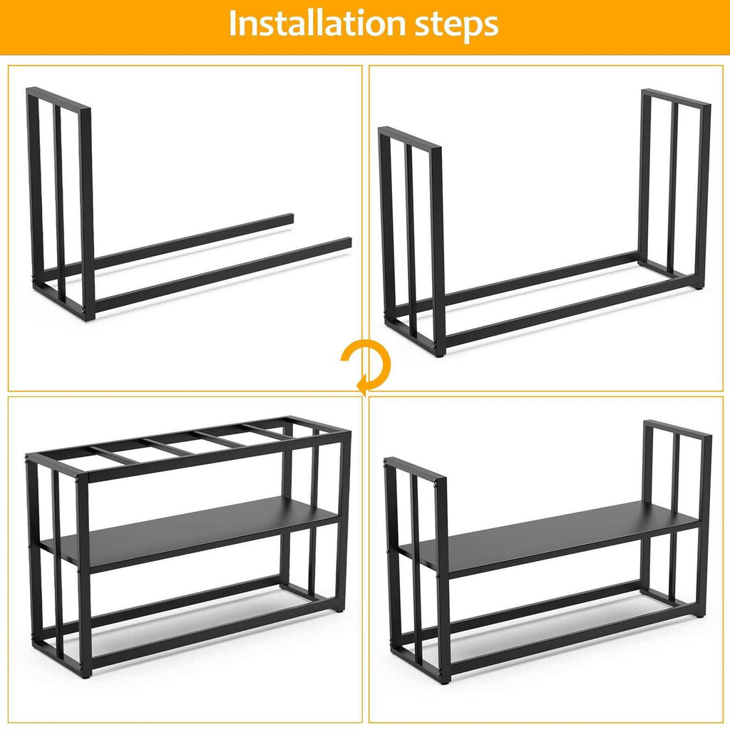 55-75 Gallon Fish Tank Stand with Storage Shelf O35696