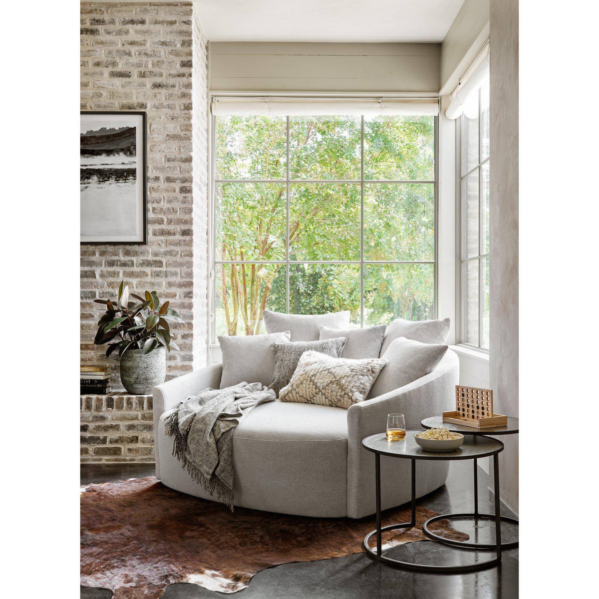 Galvanized Nesting Tables Z11188