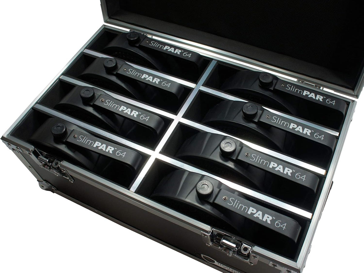 Light Flight Case for SlimPAR 64 RGBA x 8 Q42705