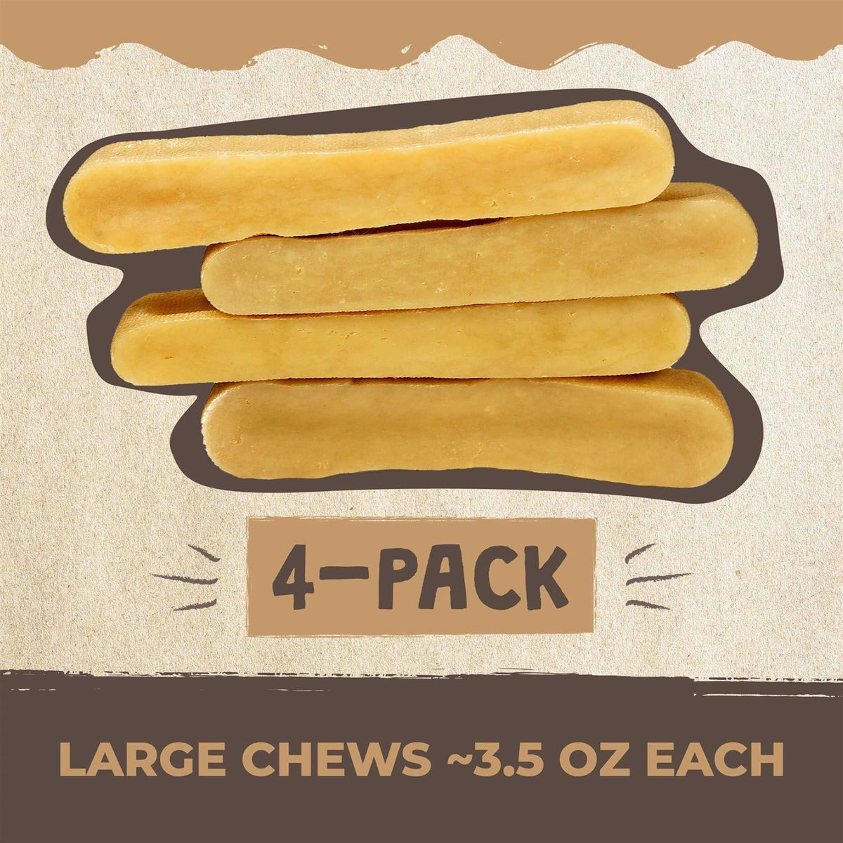 Yak Cheese Chews for Dogs U671