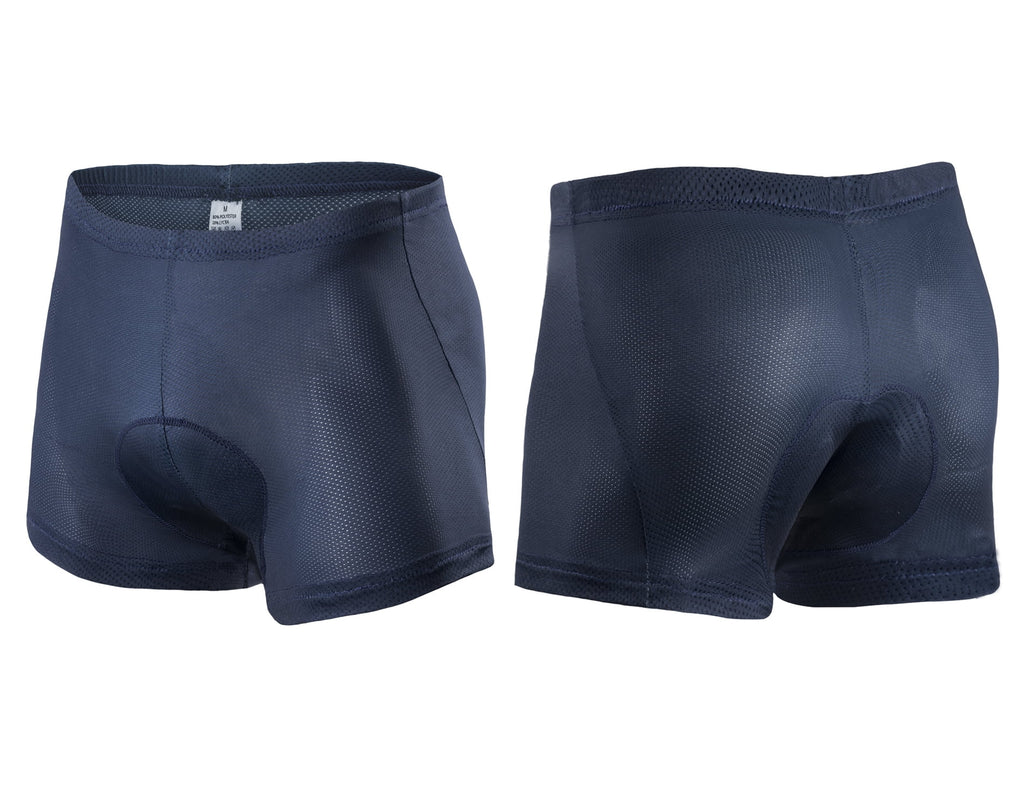 Blue M Padded Cycling Bike Shorts G756