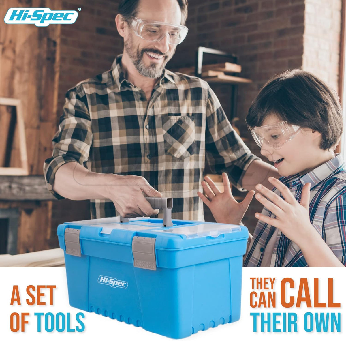 25 Piece Blue Tool Kit Set with Tool Box Y845233