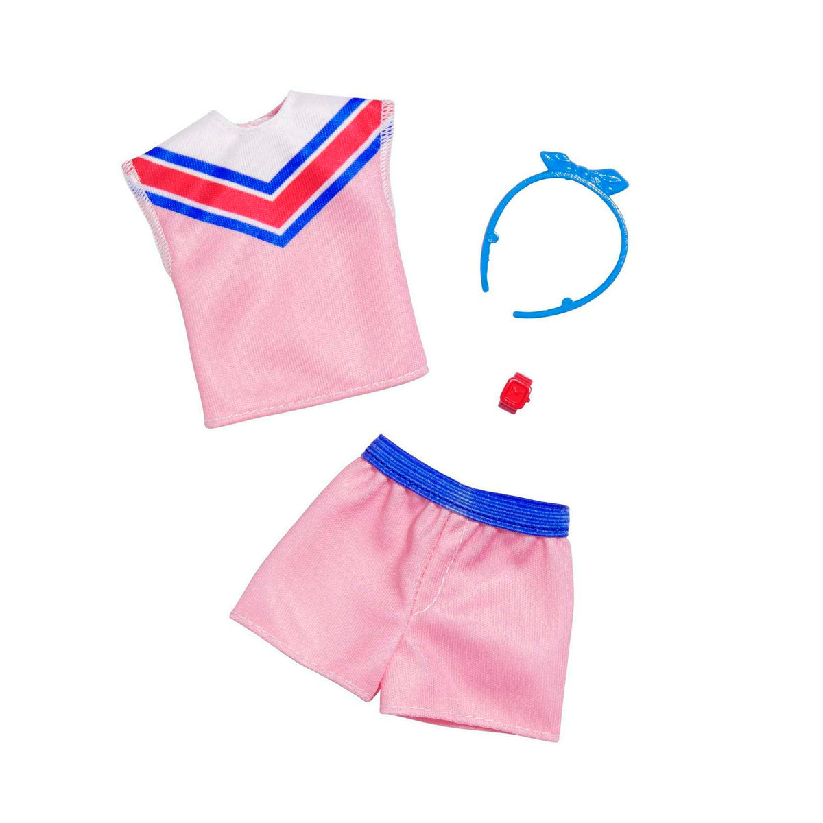Barbie Fashion Pack Sporty Sleeves Shorts Long Sleeve Denim Jacket O932