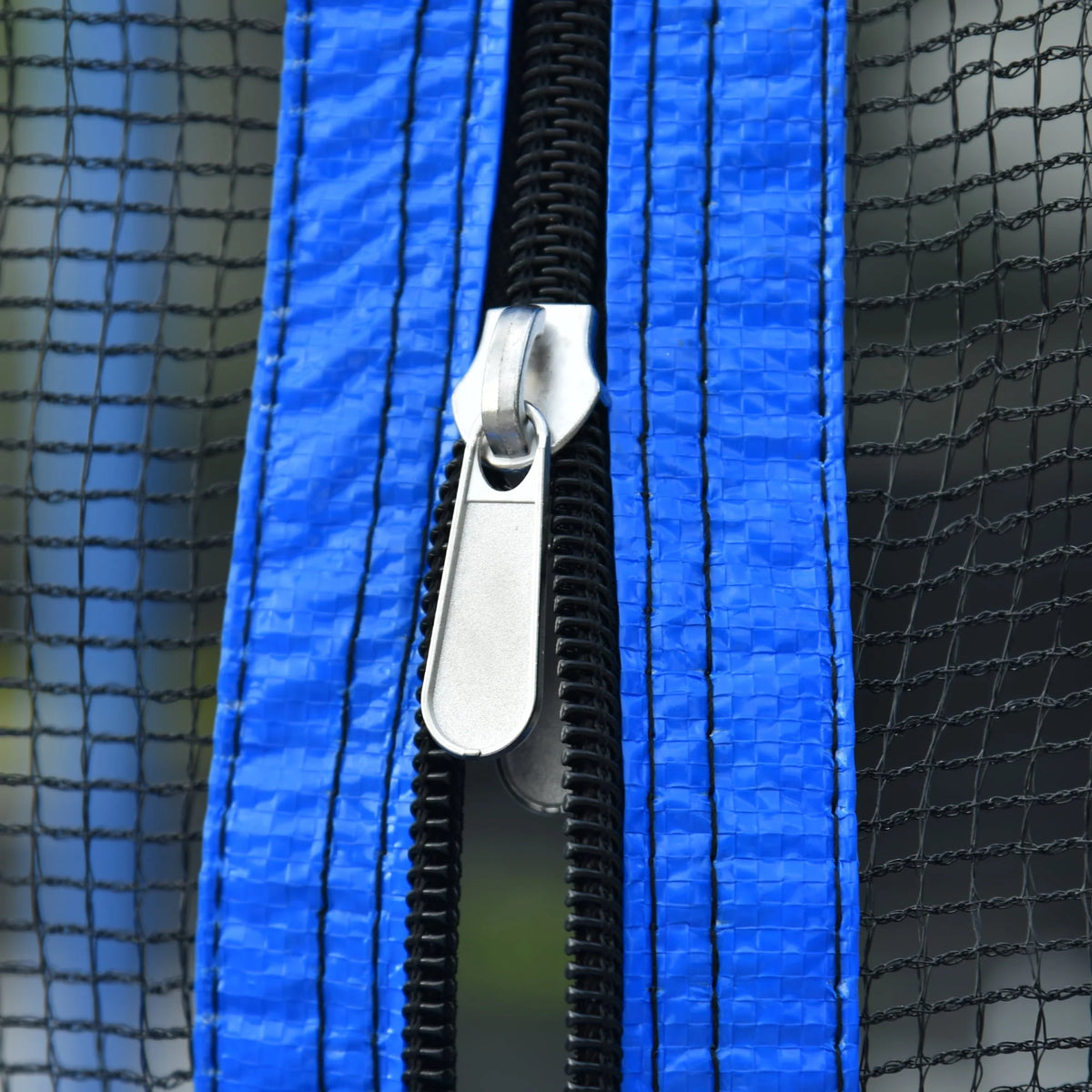 14ft Trampoline with Basketball Hoop and Safety Enclosure Net Y3175
