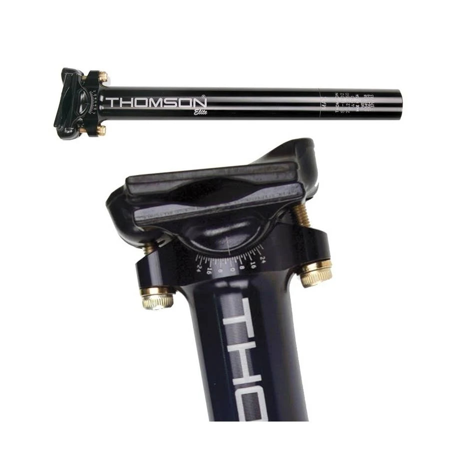 Black 25.4mm 330mm Seatpost T9217