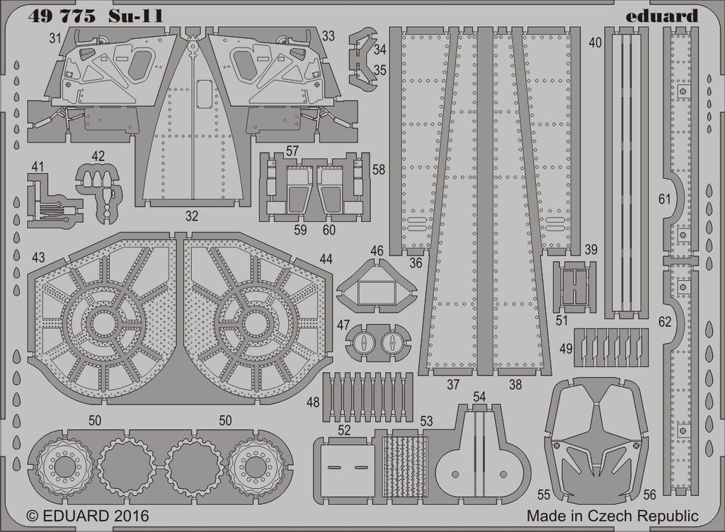 1/48 Soviet Su-11 Fishpot Scale Model Kit O4578