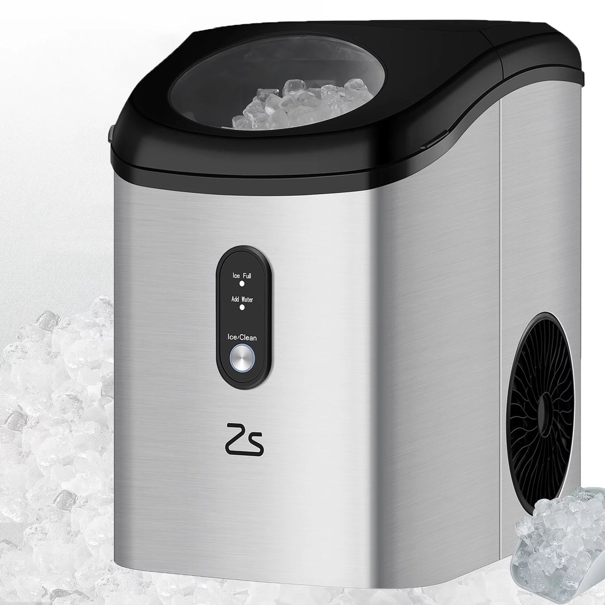 Countertop Nugget Ice Maker with Soft Chewable Pellet Ice U70392