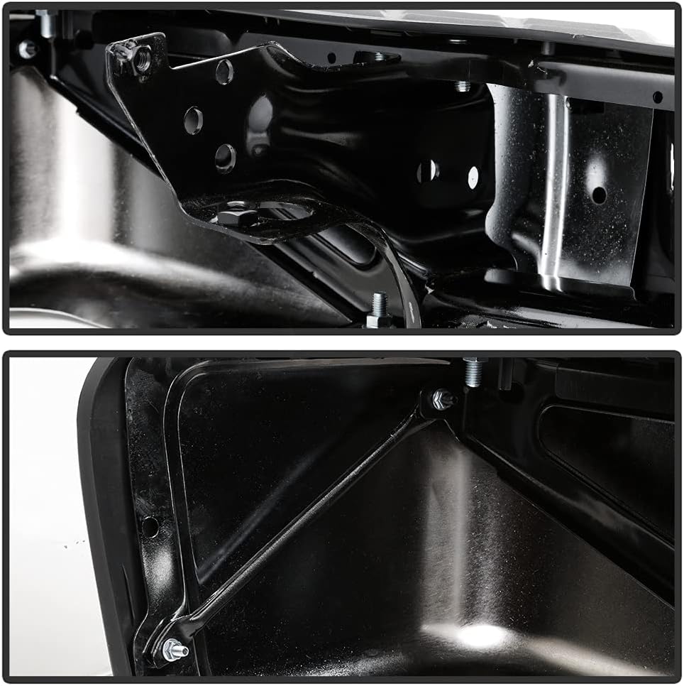 Chrome Steel Complete Rear Step Bumper Assembly Y101
