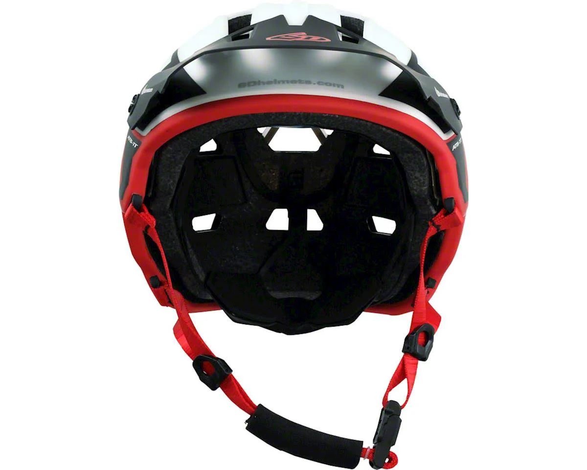 White/Red Evo Trail Helmet K6389