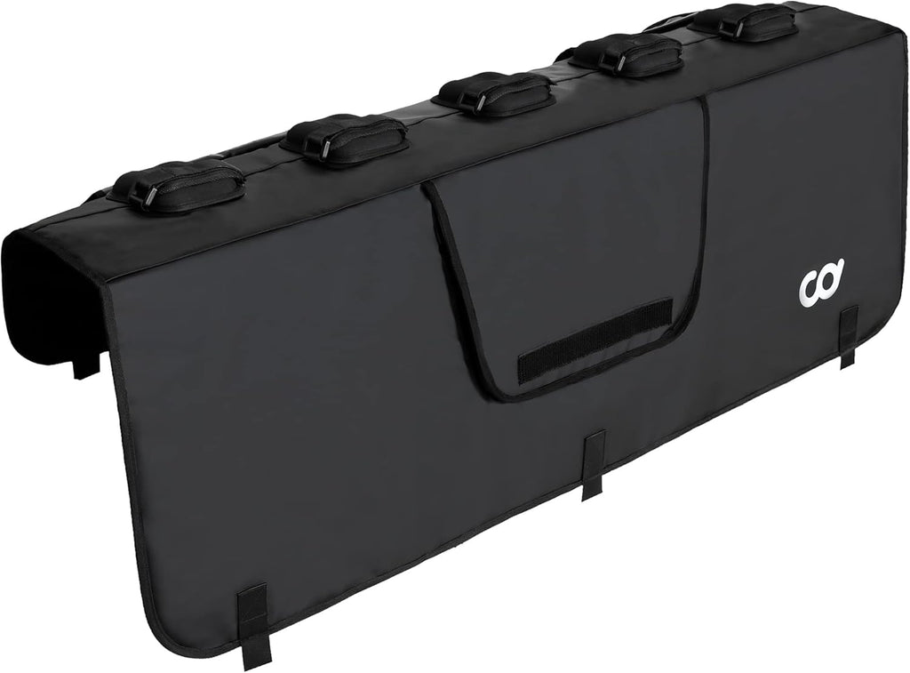 Tailgate Bike Pads - 54 Wide - Bicycle Rack Cover for Pickup Truck - Truck Bed MTB Carrier - Size M (5 Bikes) A401