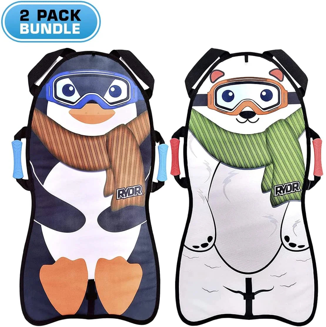 Foam Snow Mat 36 inch 2 Pack Bundle Multi-Color K450358