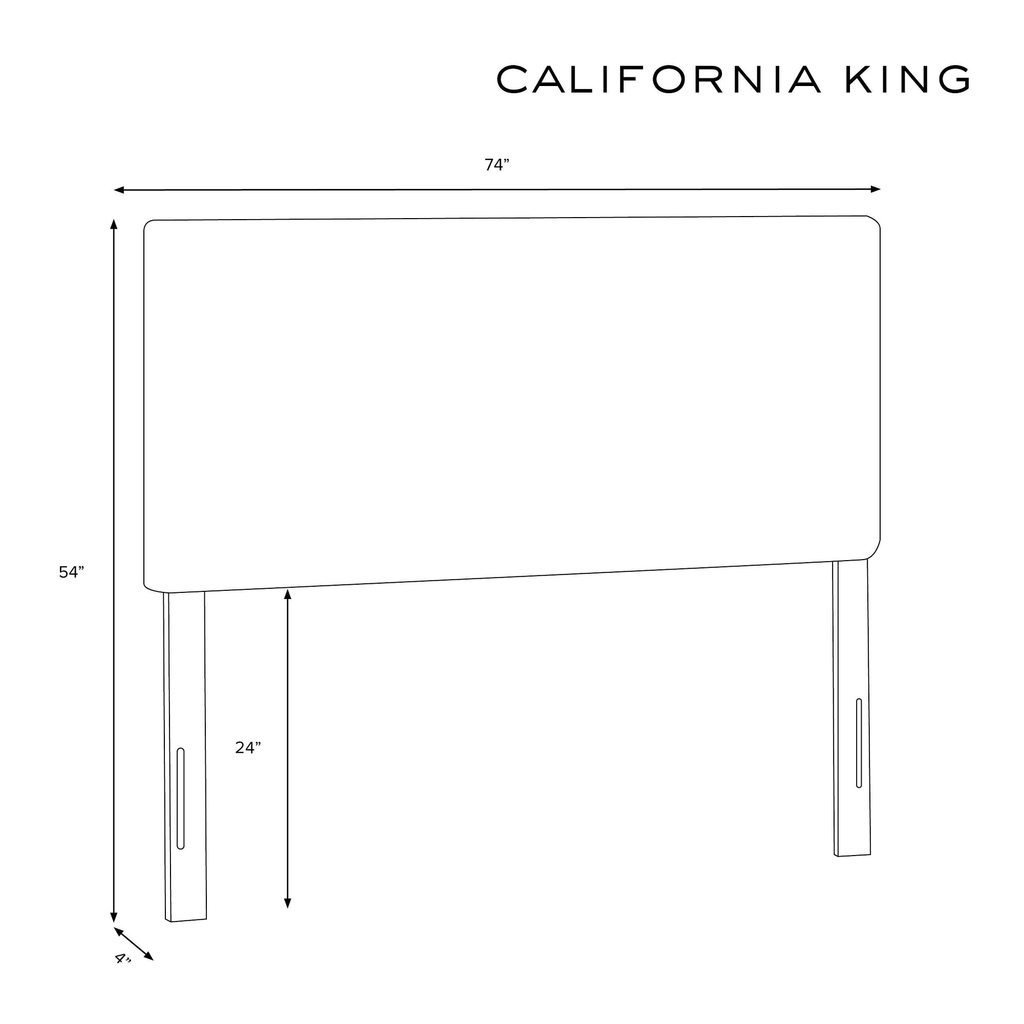 Tufted Headboard in Mystere Eclipse Blue X3285