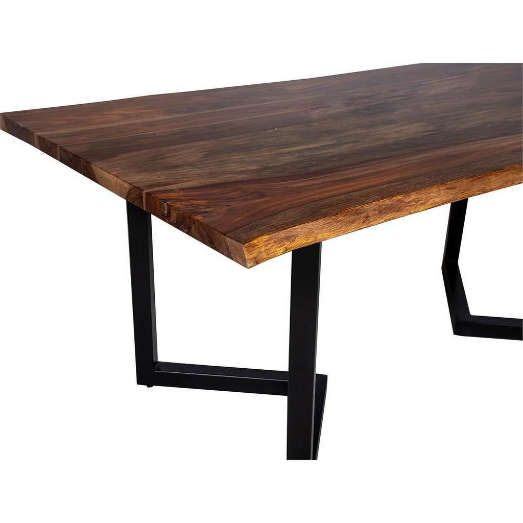 Solid Sheesham Wood Dining Table M334613