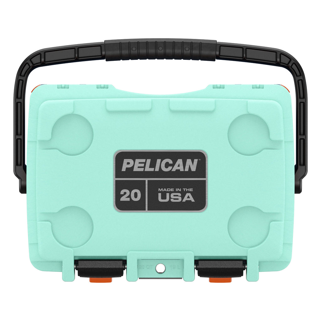 20QT Elite Cooler Pacific Blue Orange Seafoam I579