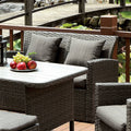 Contemporary Loveseat K703