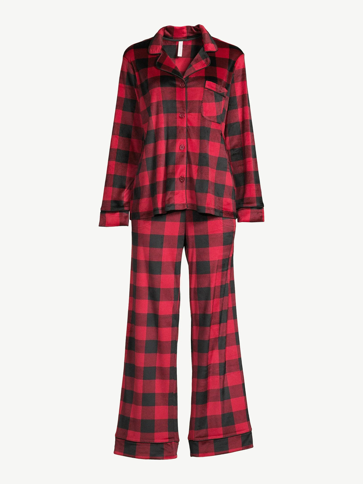 Velour Knit 2-Piece Pajama Set O489504