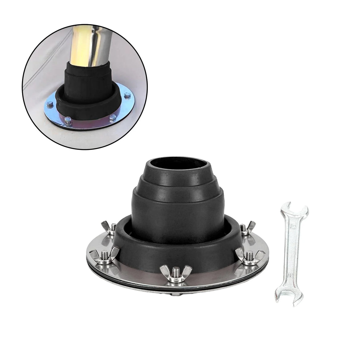 Tent Fireproof Chimney Pipe Flashing N9356