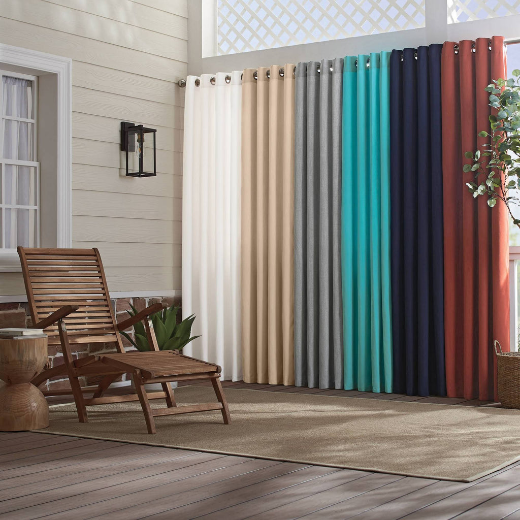 Red Canvas Solid Grommet Panel Y753