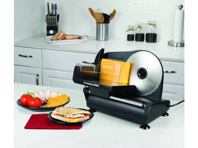 Black Die-Cast Aluminum Slicer G107377