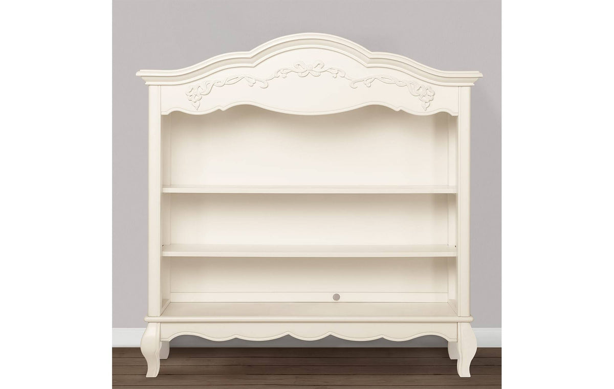 Ivory Lace Hutch Bookcase Y548