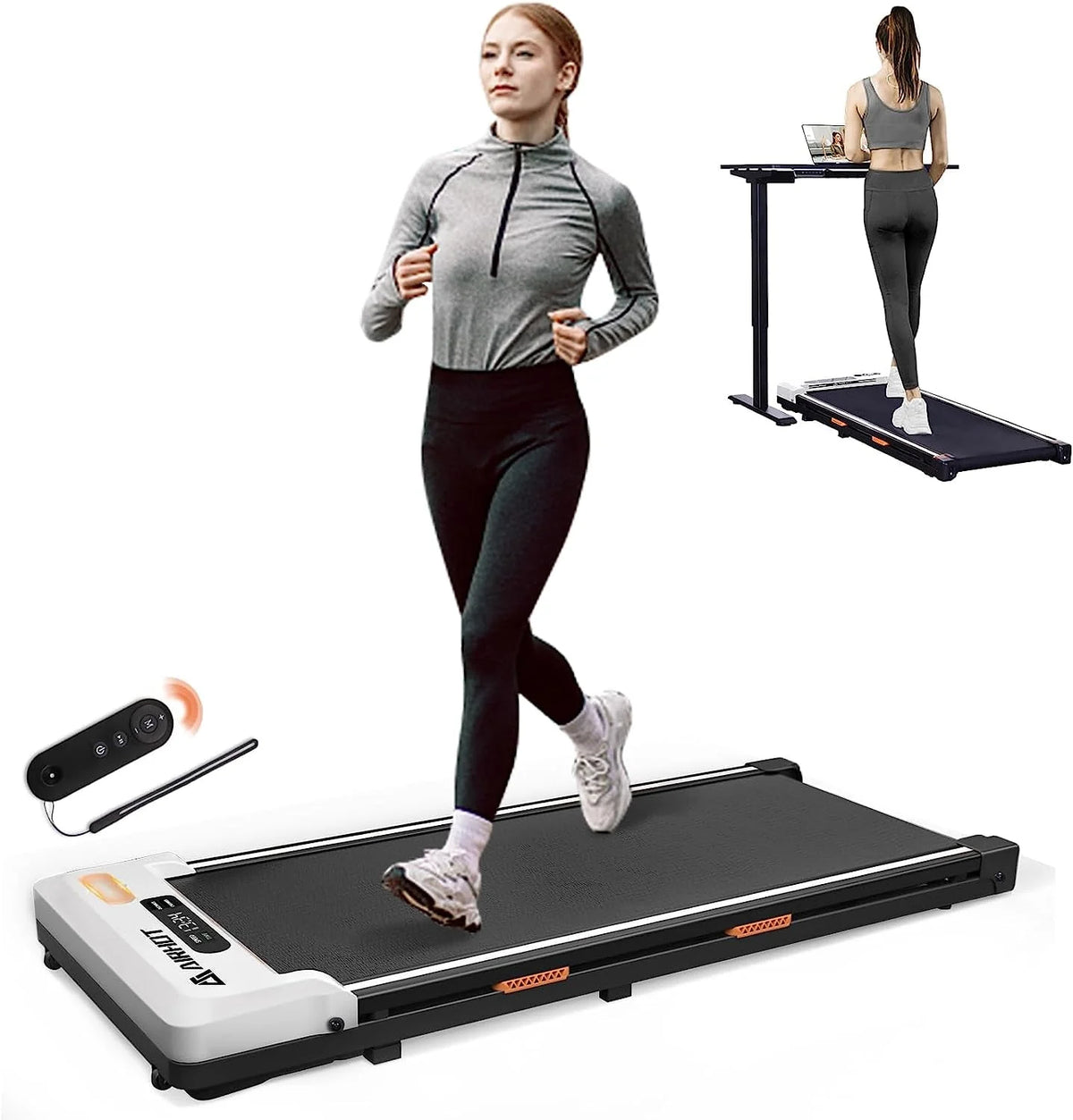 Under Desk Treadmill 2 in 1 Black G6917