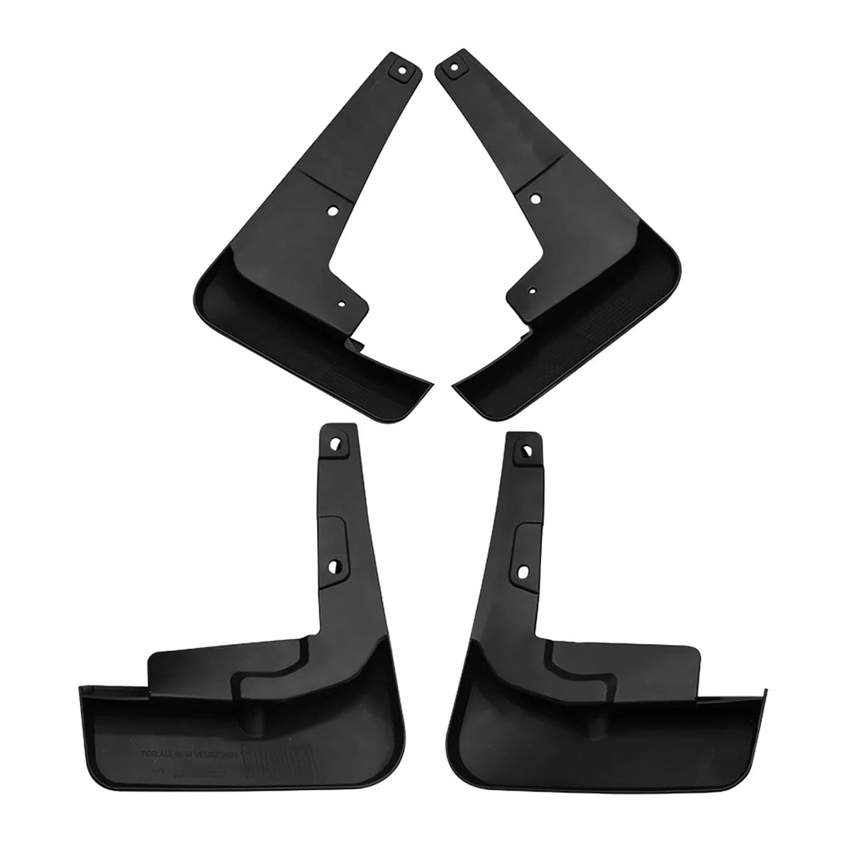4Pcs Front and Rear Mud Flaps Mudguard F380