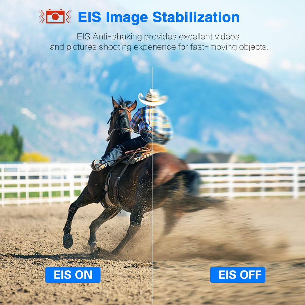 4K Action Camera 50fps 24MP Touch Screen 40M Waterproof WiFi Sport Camera with Remote Control and 32GB Micro SD Card J777974