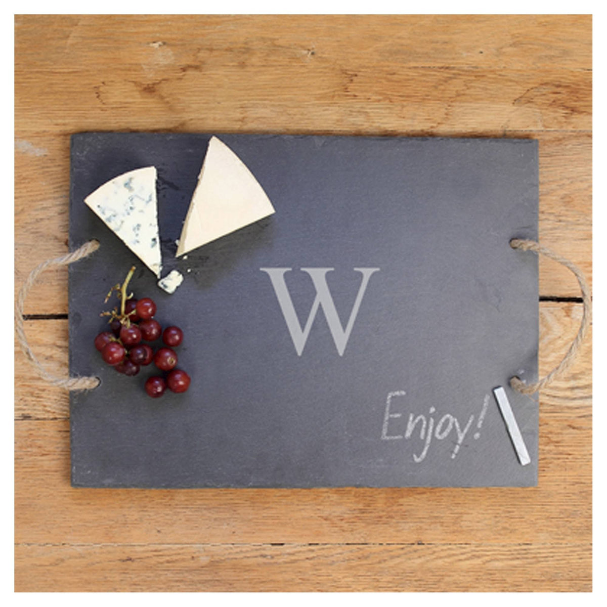 Slate Serving Board - Letter M T683