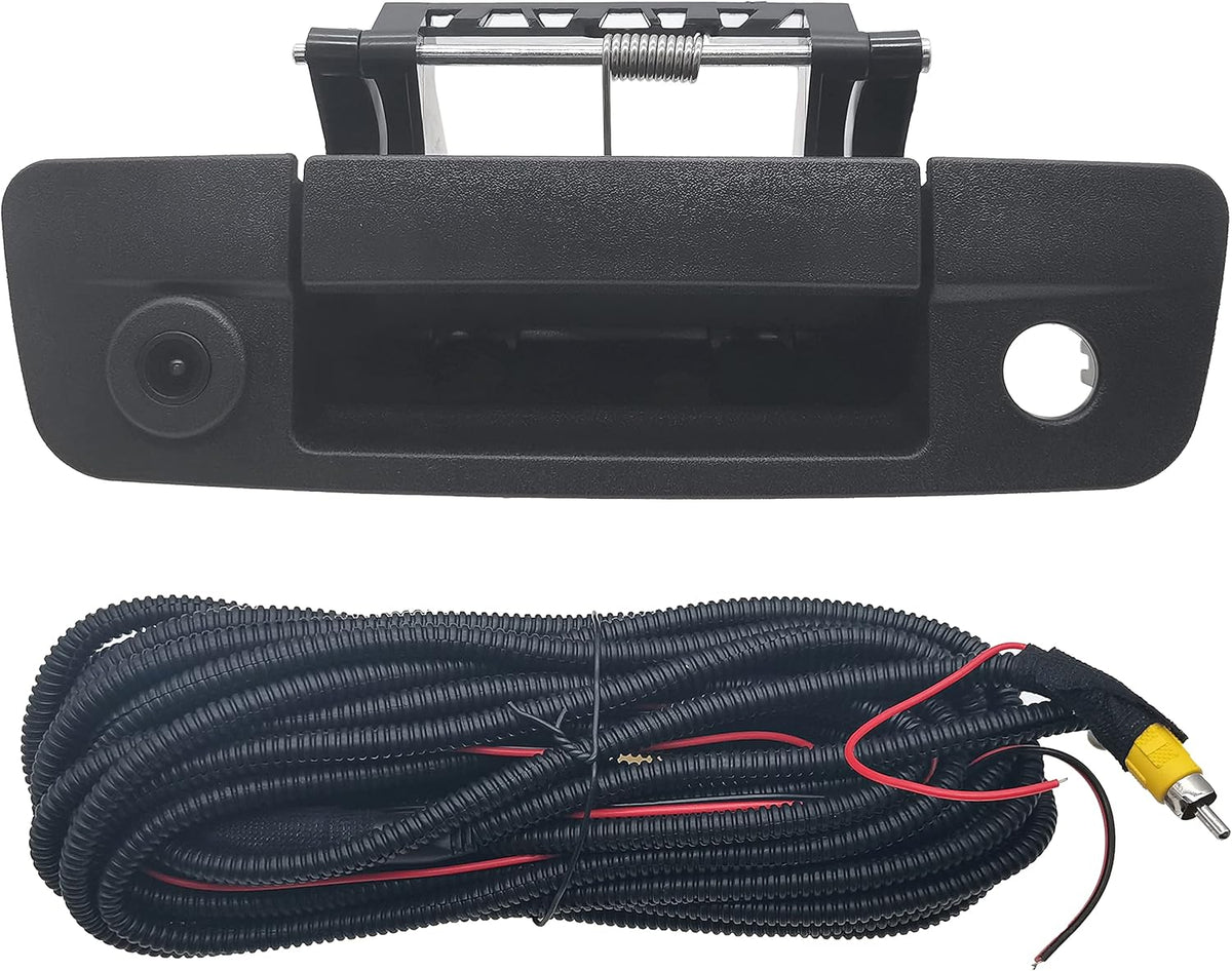 Tailgate Handle with Camera Black T7951