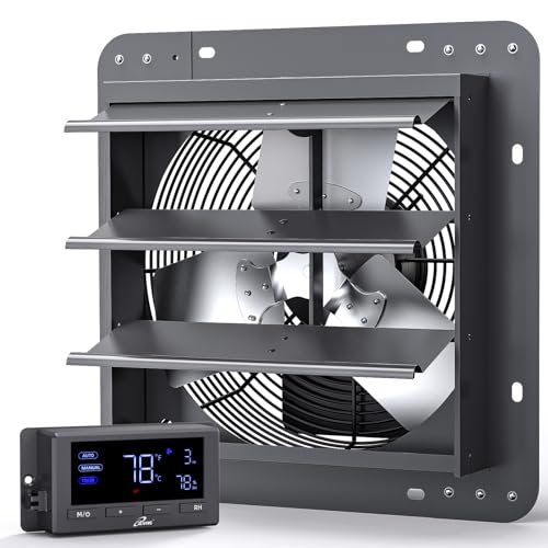 Wall Mounted Shutter Exhaust Fan with Variable Speed I59059