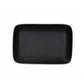 Rect. Plate 27.5x18.5cm Black O9999