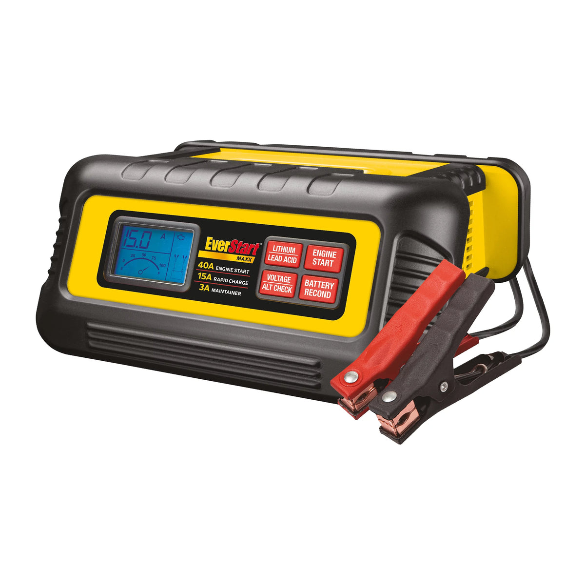 15 Amp Battery Charger and Maintainer with 40 Amp Engine Start I84603