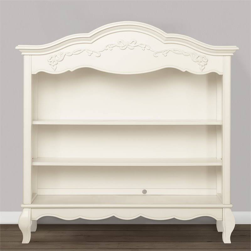 Ivory Lace Hutch Bookcase Y548