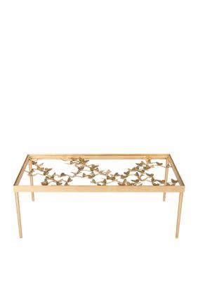 Gold Butterfly Coffee Table M900954